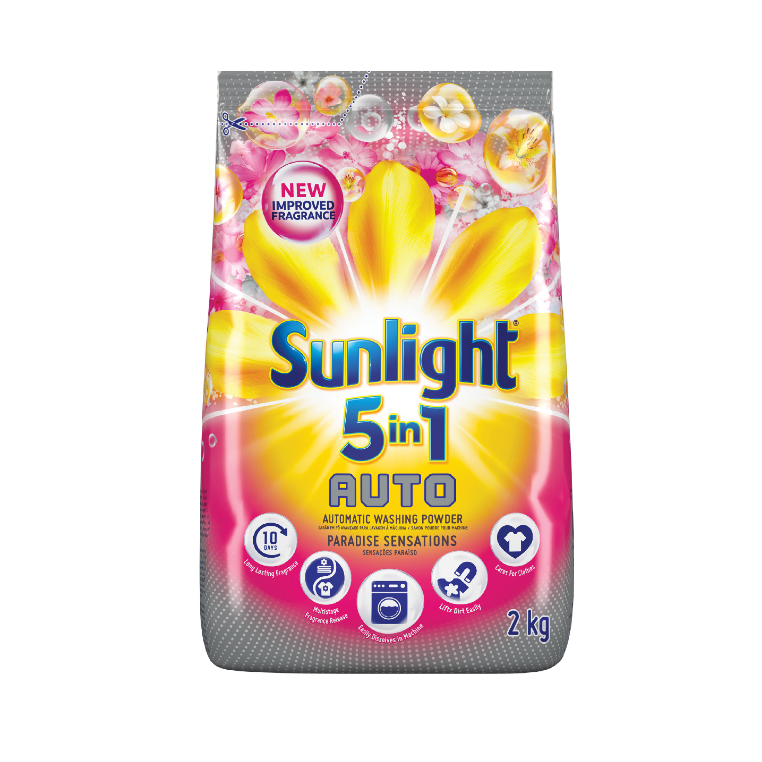 Sunlight 5in1 Paradise Sensations Auto Washing Powder