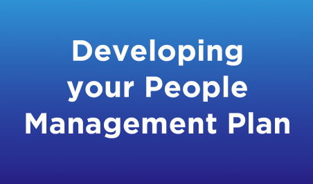 Developing a people management plan