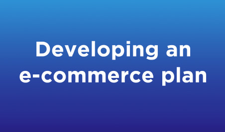 Developing an e-commerce strategy